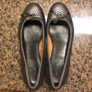 Coach Leather Ballerina Flats